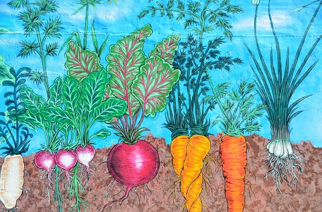 Free wall mural background illustration