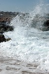 sea, waves, foam