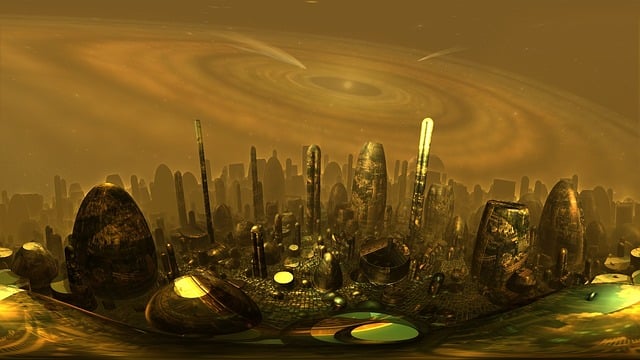 Free mandelbulb 3d fractal illustration