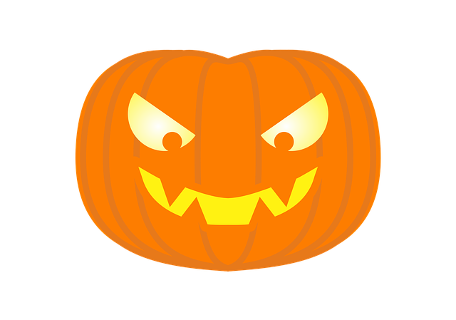 Free pumpkin halloween fear vector