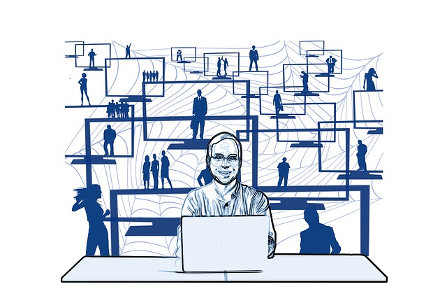 Free entrepreneur begin start-up illustration