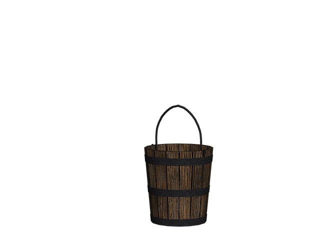 Free Bucket Wooden Bucket illustration and picture