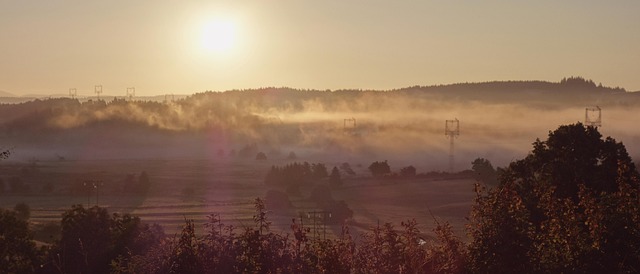 Solopgang, Slør, Mystisk, Atmosfæren