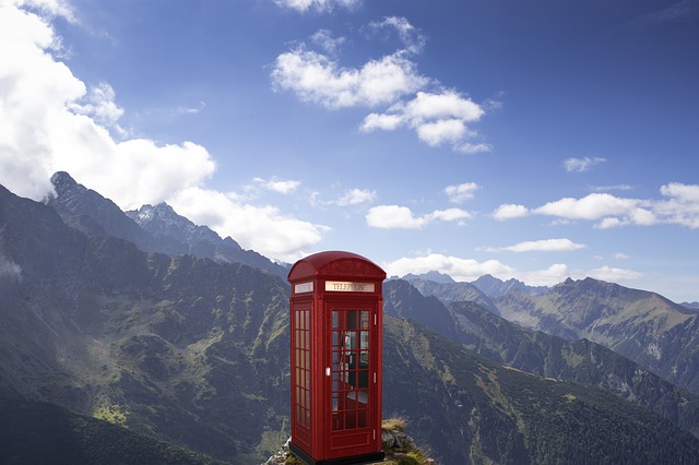 Free phone box wilderness nature illustration