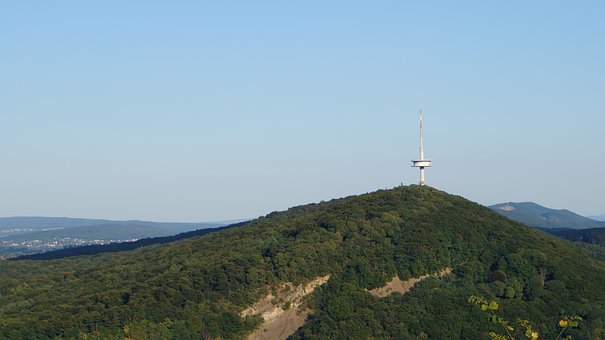 Free Television Tower Blue photo and picture
