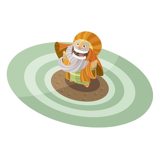 Free prophet man beard illustration