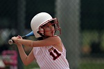 softball, batter, player