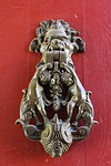 knocker, knocker bronze, door