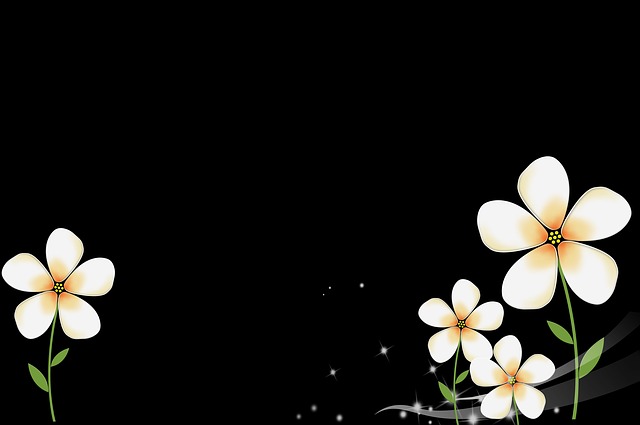 Free literature and art little flower fresh illustration