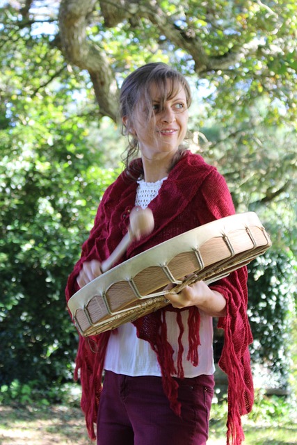 Free Woman Drum photo and picture