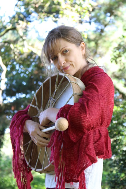 Free Woman Drum photo and picture