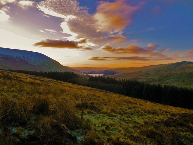 Free Sunrise Mountains photo and picture