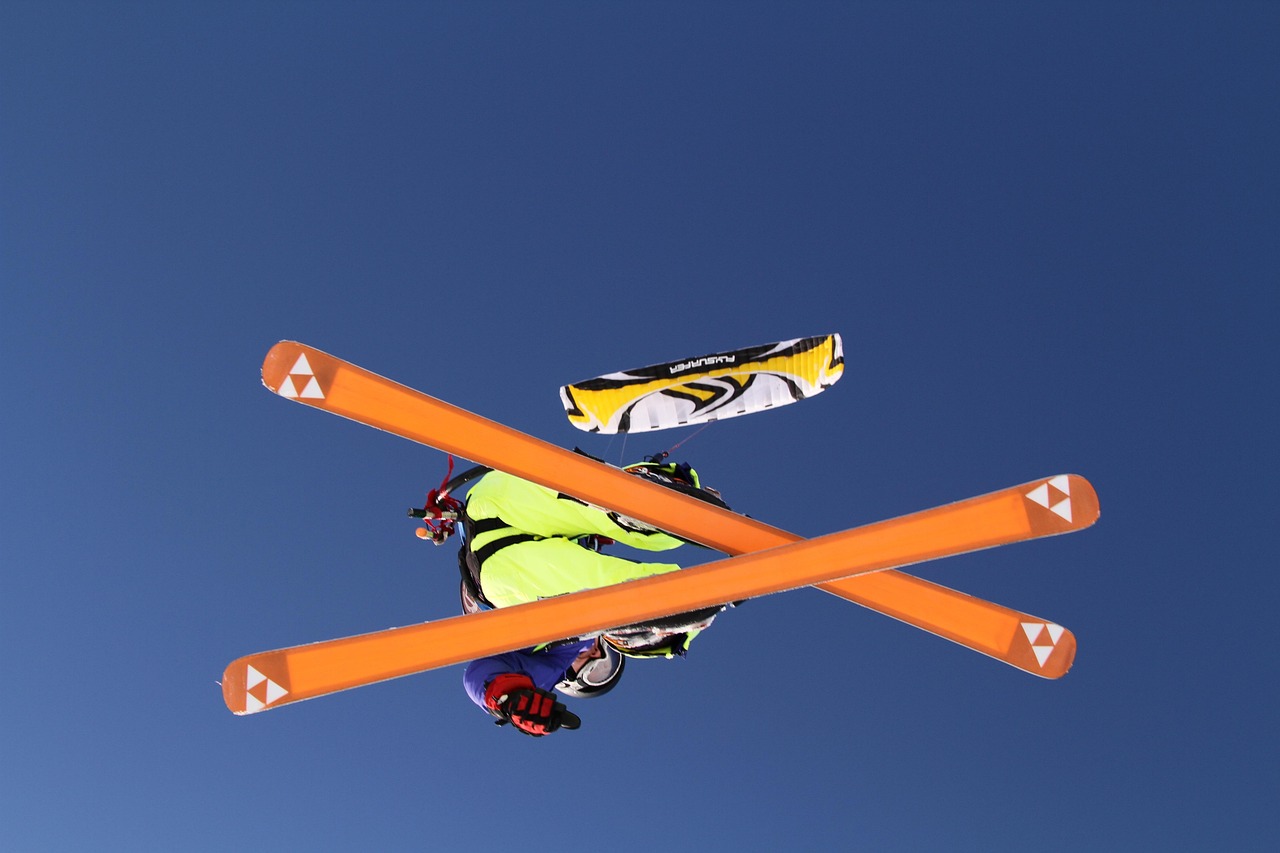 Phisher, Drachen, Kitesurfen, Winter