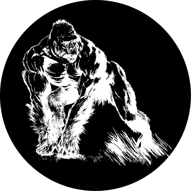 Free primate fauna illustration vector