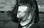 portrait, face, woman