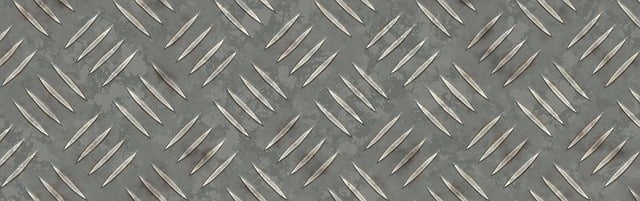 Free banner header metal grid illustration