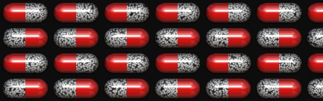 Free banner header pills illustration