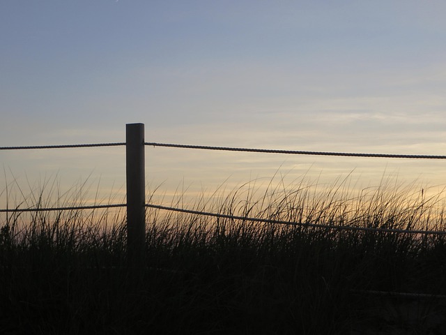 Rope Fence Silhouette Sunset - Free photo on Pixabay - Pixabay