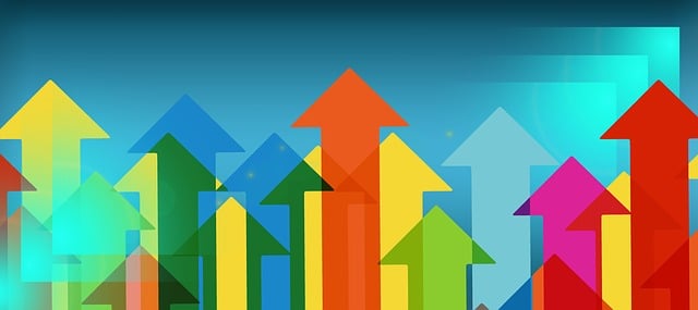 Free arrows growth hacking profit illustration