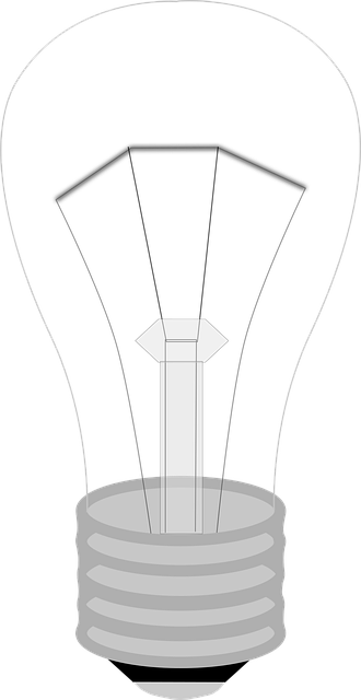 Free the light bulb light replacement lamp illustration