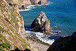 cliffs, rock, sea