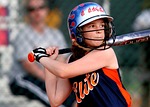 softball, batter, female