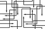 arrows, direction, production planning