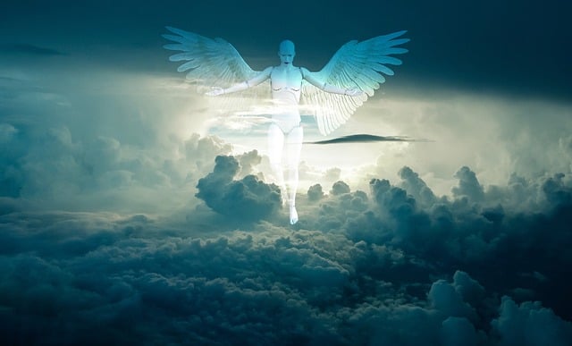 Free angel god religion illustration