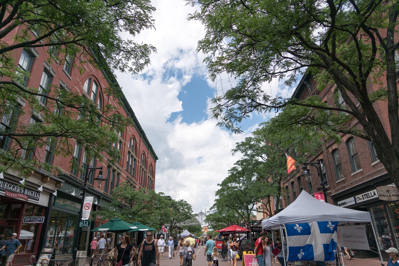Burlington Vermont Church Street Free photo on Pixabay