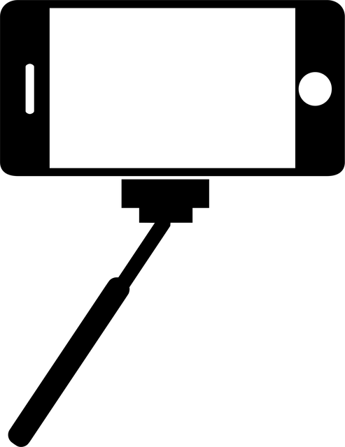 Free Selfiestick Selfie Stick vector and picture