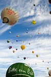 hot air balloon, balloon, sky
