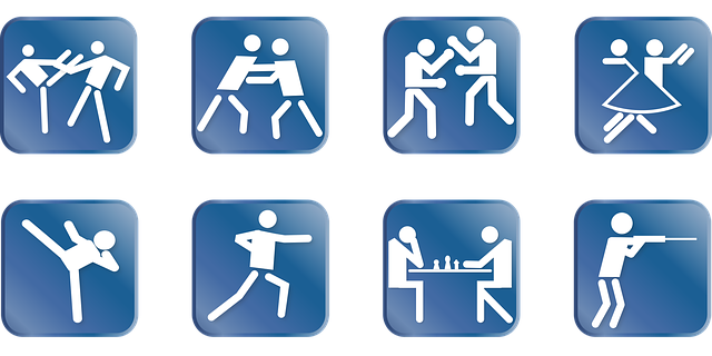 Free sports pictogram youth vector