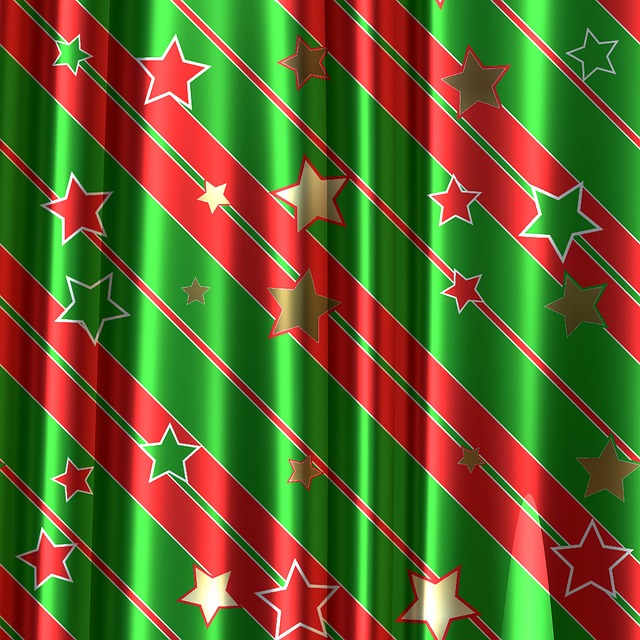 Free stars curtain background illustration