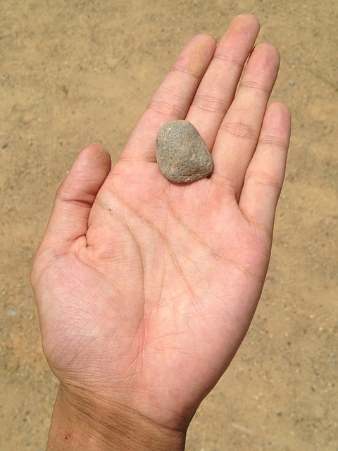 Free Hand Stone photo and picture