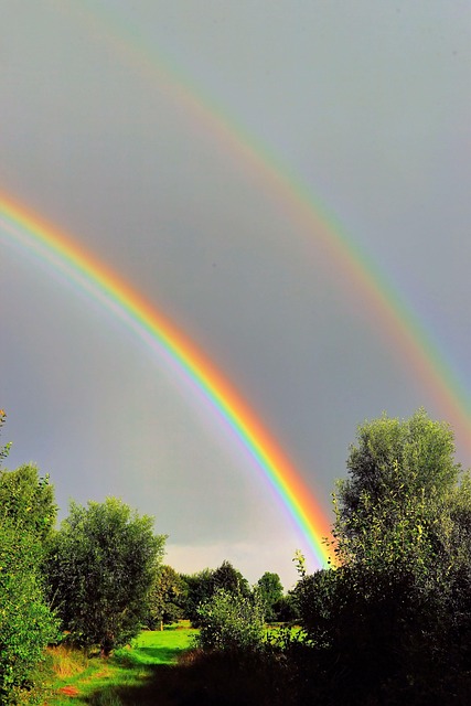 Sunrise, rainbow, good morning and friendly — photo by Kapa65