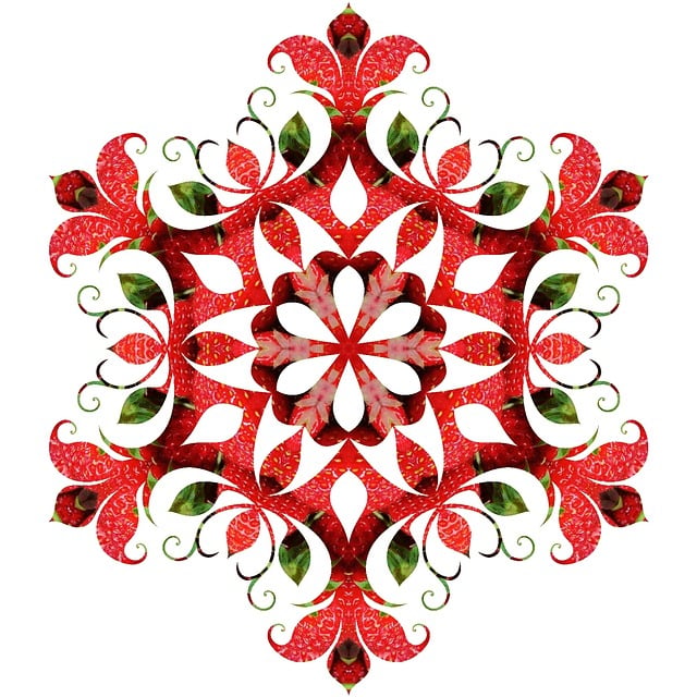 Free mandala template ornament illustration