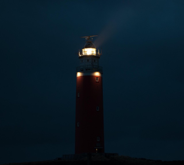 Free Lighthouse Night photo and picture
