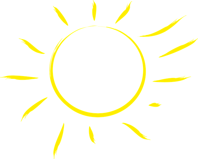 Free the sun sweetheart yellow illustration