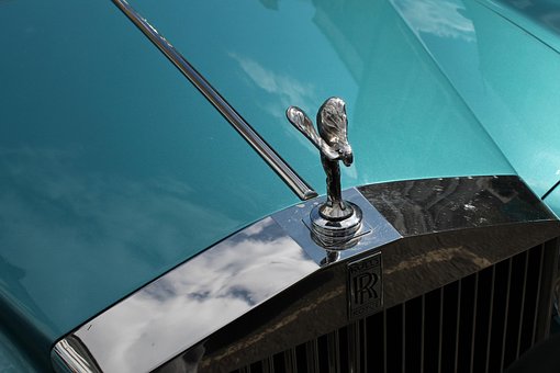 Rolls Royce, Bil Tapeter, Figur, Logo