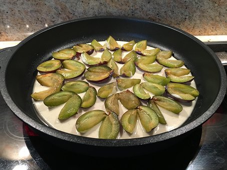Panquecas, Ameixas, Cozinha