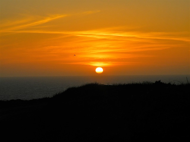 Free Sunset Cornwall photo and picture