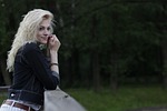 girl, model, blonde