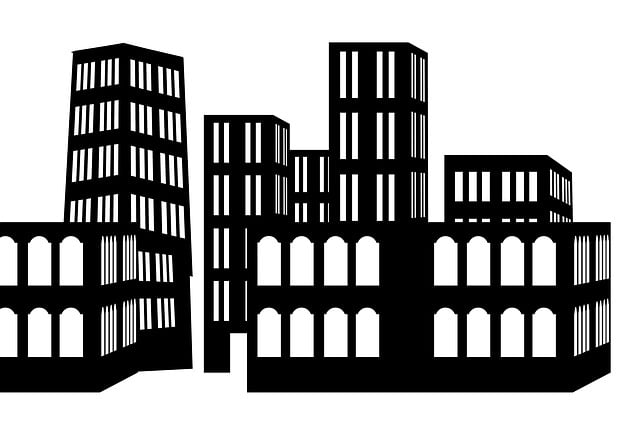 Free architecture city house illustration