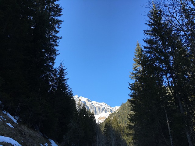 Free Mountain Sky photo and picture