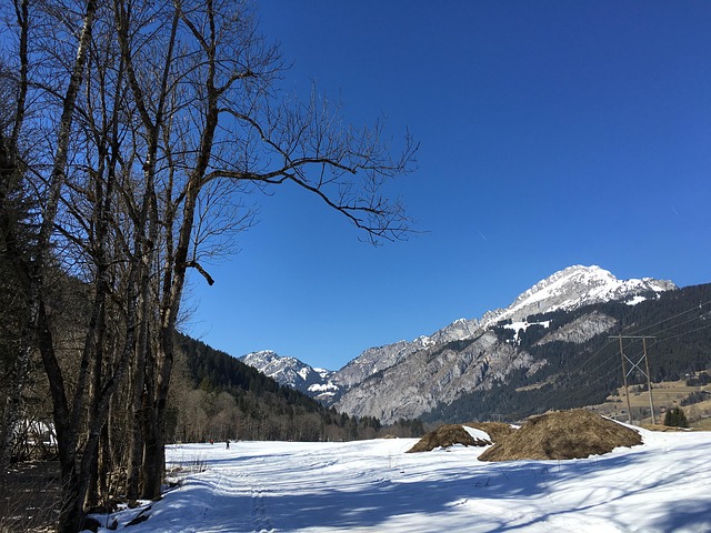 Free Mountain Sky photo and picture