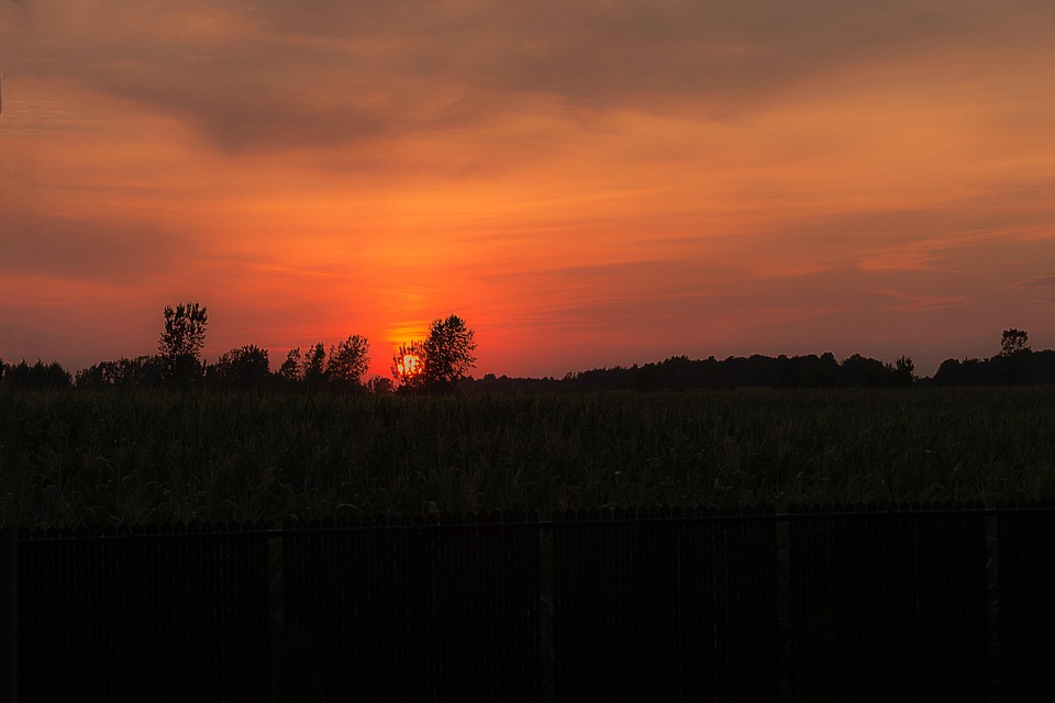 Puesta De Sol Paisaje - Foto gratis en Pixabay - Pixabay