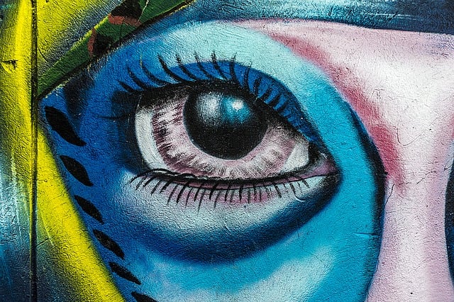 Free background street art graffiti wall illustration