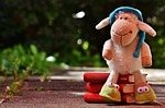 sheep, sleepyhead, plush