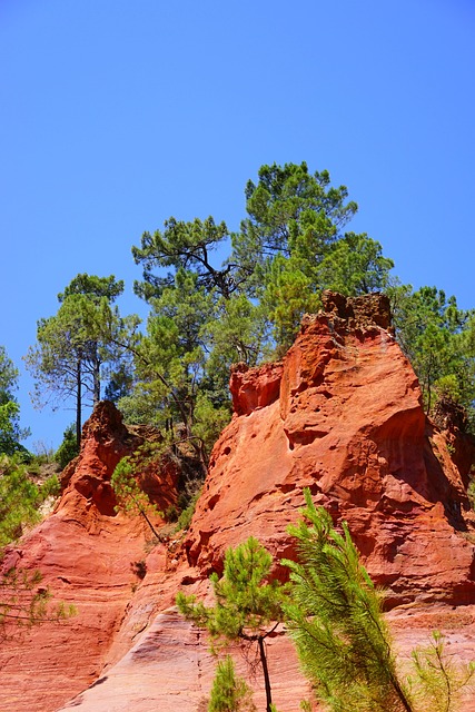 Free Ocher Rocks Rock photo and picture