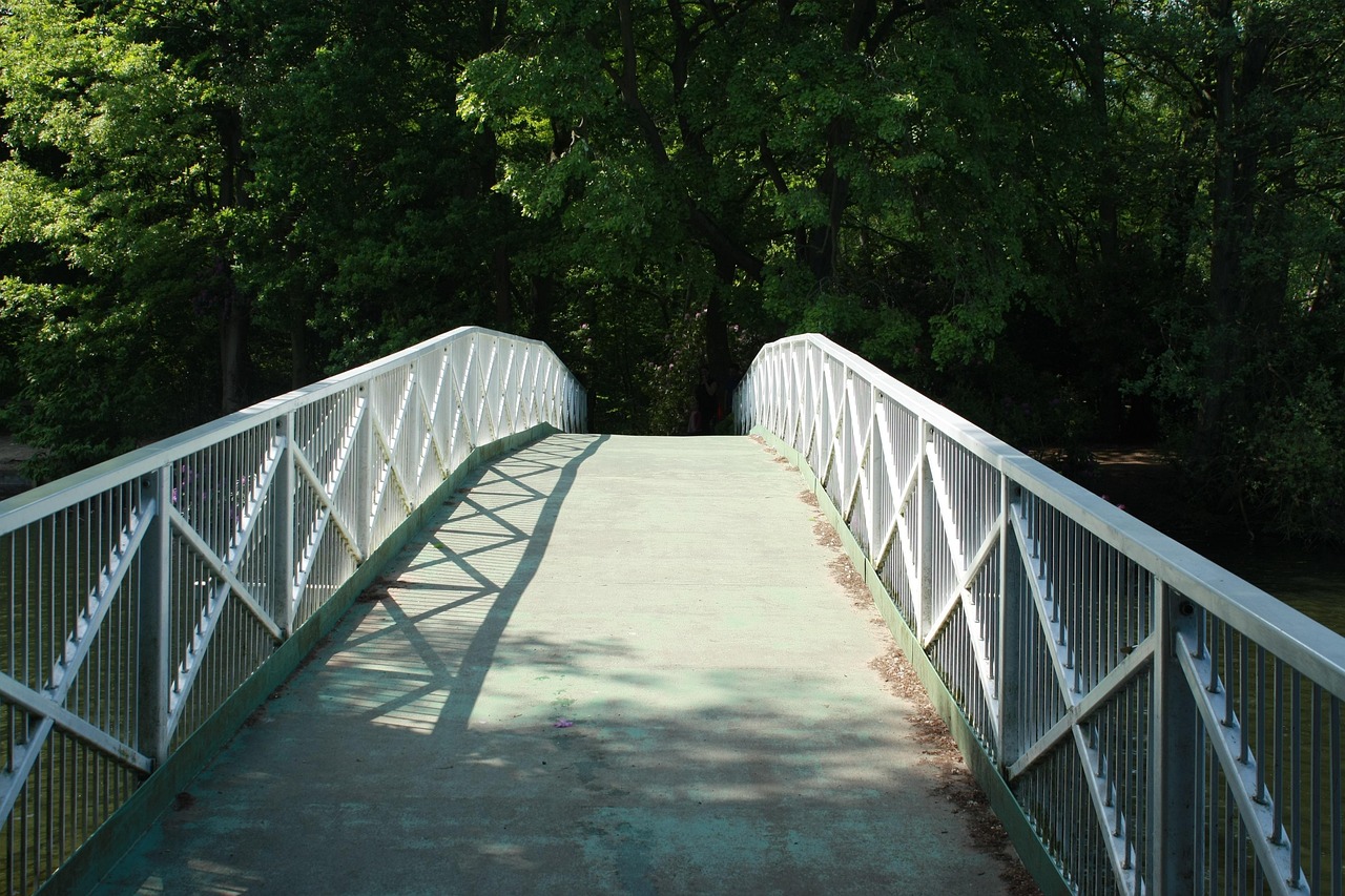 Puente, Parque, Edificio